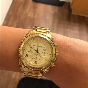 Michael Kors gold watch